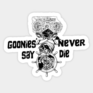 Goonies Never Say Die Sticker